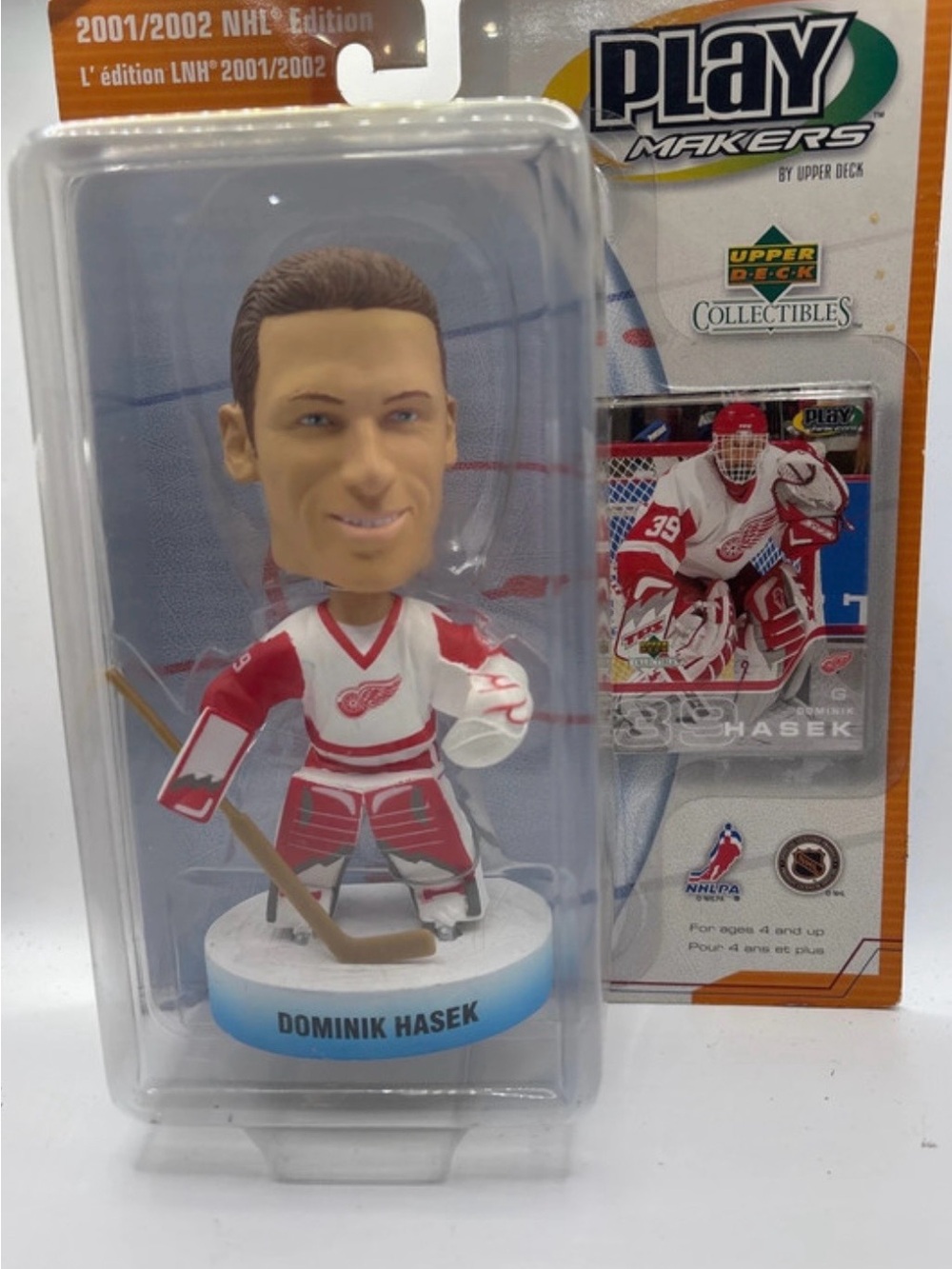 Steve Yzerman & Dominik Hasek Detroit Red Wings Red/White Bobblehead
